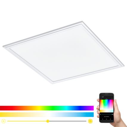 Eglo - LED RGB Dimmabilno svjetlo SALOBRENA-C 1xLED/24W/230V + daljinski upravljač