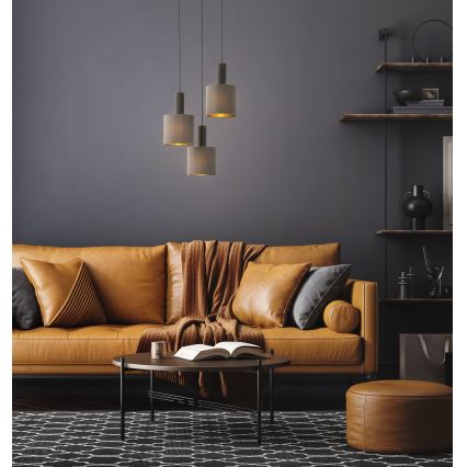 Eglo - Luster na sajli 3xE27/60W/230V