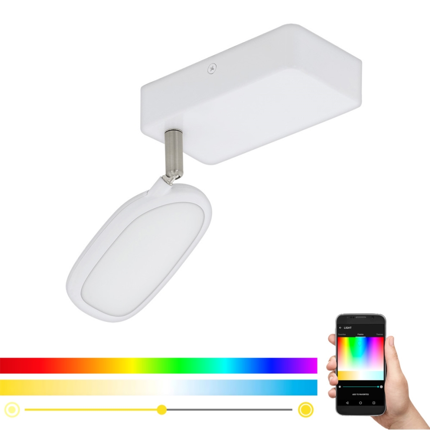 Eglo - LED RGB Ugradbena svjetiljka PALOMBARE-C 1xLED/5W/230V