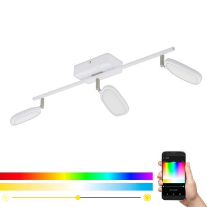 Eglo - LED RGB Ugradbena svjetiljka PALOMBARE-C 3xLED/5W/230V