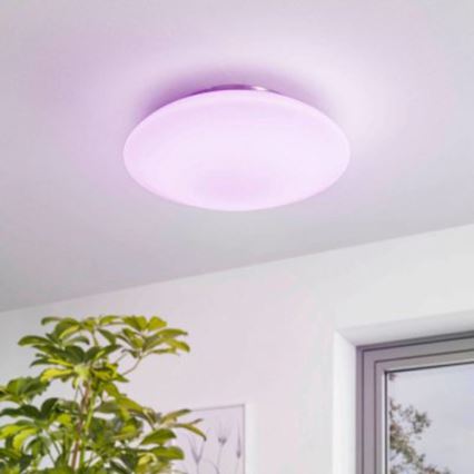 Eglo 97811 - LED RGB stropna svjetiljka s prigušivanjem FRATTINA-C 1xLED/27W/230V