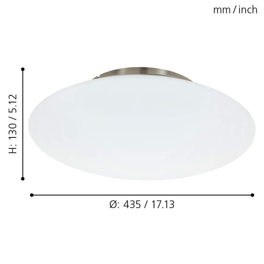 Eglo 97811 - LED RGB stropna svjetiljka s prigušivanjem FRATTINA-C 1xLED/27W/230V