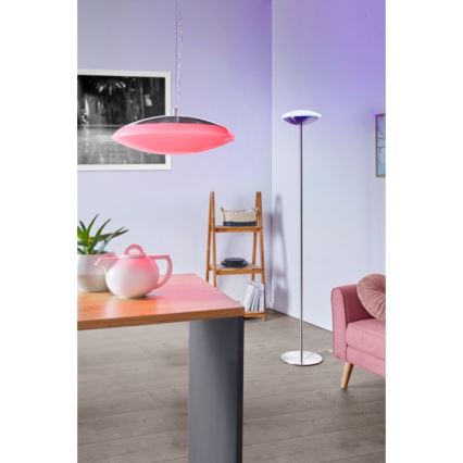 Eglo 97812 - LED RGB prigušivački luster na užetu FRATTINA-C 1xLED/27W/230V