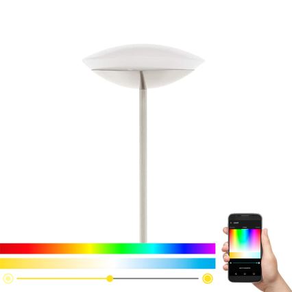 Eglo 97814 - LED RGB prigušiva podna svjetiljka FRATTINA-C 1xLED/18W/230V