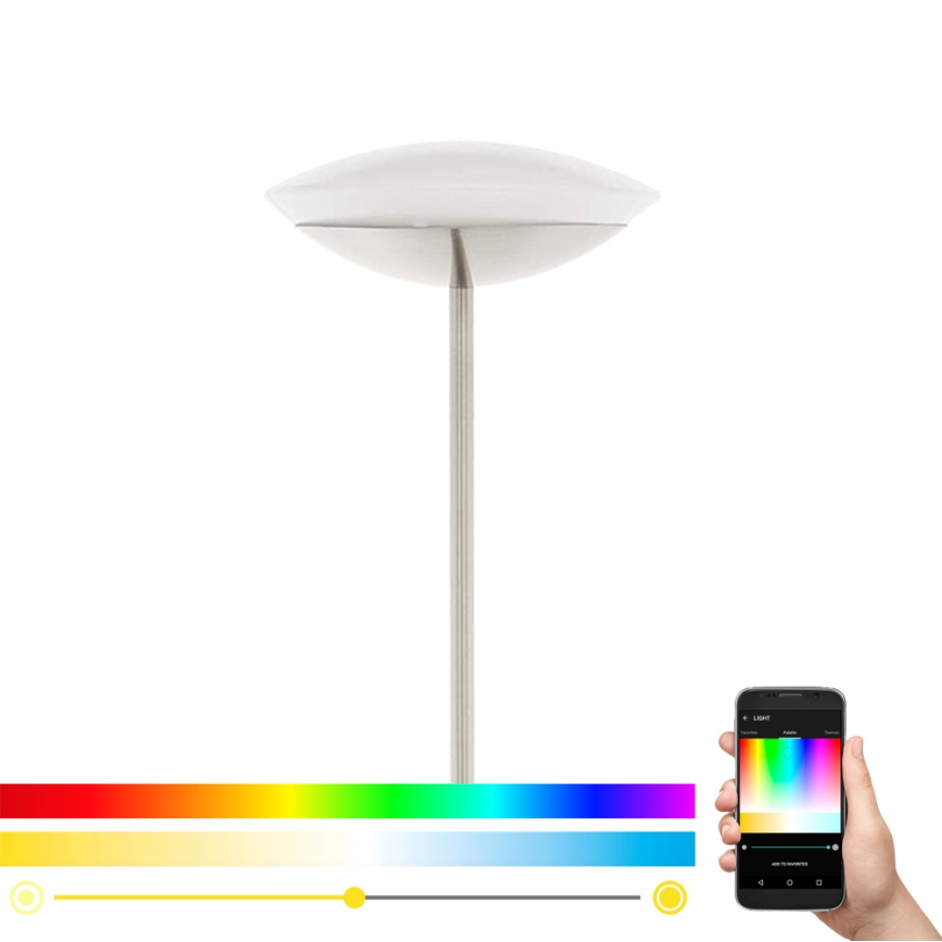 Eglo 97814 - LED RGB prigušiva podna svjetiljka FRATTINA-C 1xLED/18W/230V