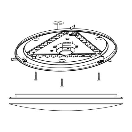 Eglo - LED Stropna svjetiljka LED/14,6W/230V