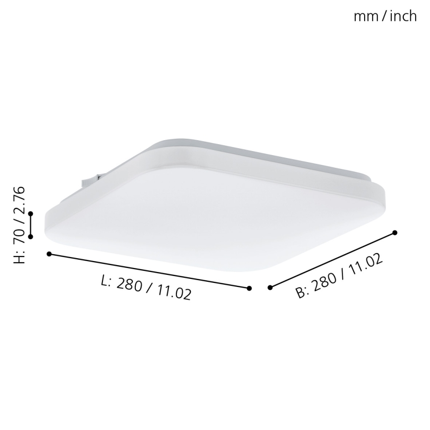 Eglo - LED Stropna svjetiljka LED/11,5W/230V
