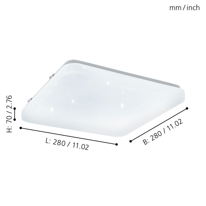 Eglo - LED Stropna svjetiljka LED/11,5W/230V