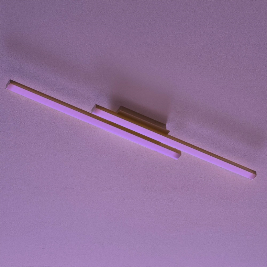 Eglo - LED RGB stropna svjetiljka s prigušivačem FRAIOLI-C 2xLED/17W/230V