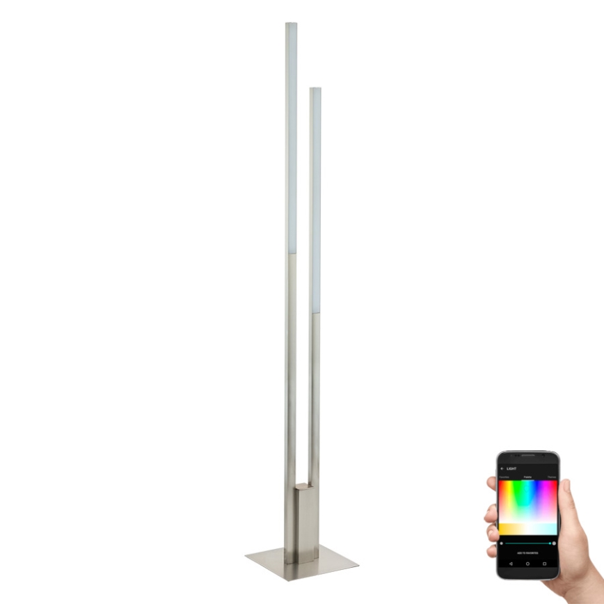 Eglo - LED RGB Prigušiva podna lampa FRAIOLI-C 2xLED/17W/230V
