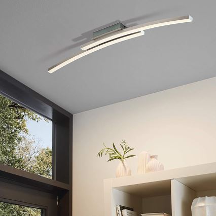 Eglo 97909 - LED RGB stropna svjetiljka s mogućnošću prigušivanja FRAIOLI-C LED/34W/230V