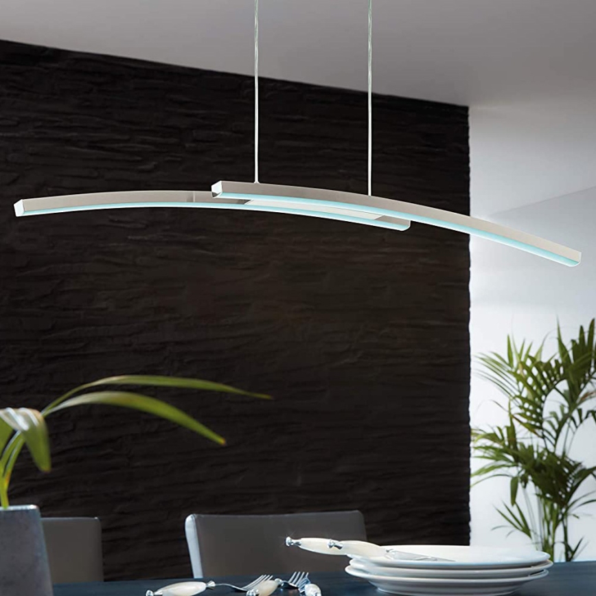 Eglo 97911 - LED RGB luster s prigušivanjem na sajli FRAIOLI-C LED/34W/230V