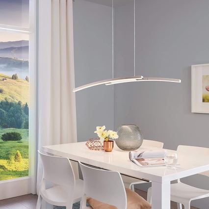 Eglo 97911 - LED RGB luster s prigušivanjem na sajli FRAIOLI-C LED/34W/230V