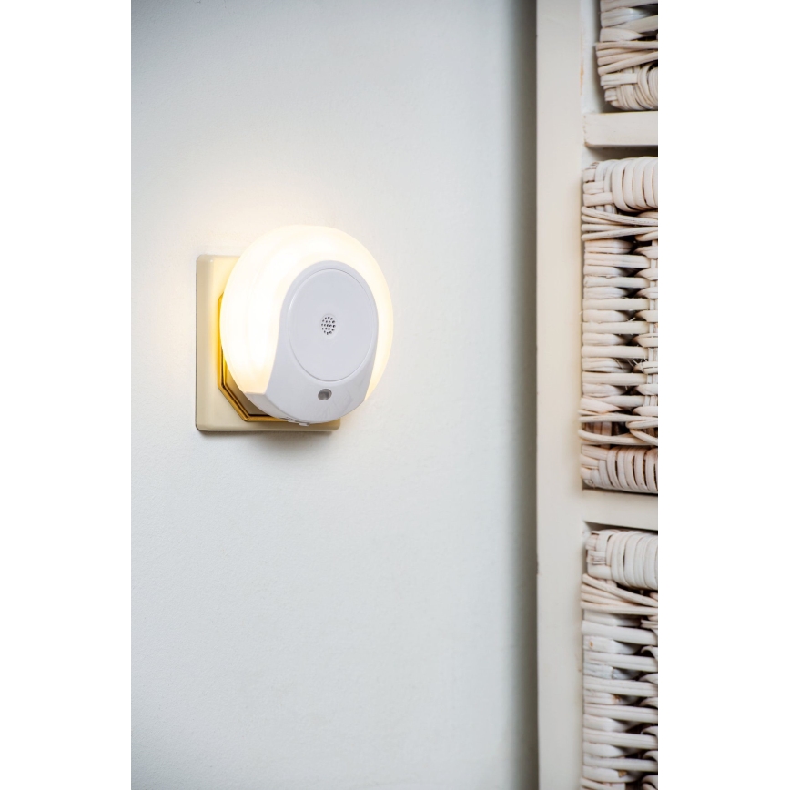 Eglo - LED Noćno svjetlo sa senzorom 2xLED/0,4W/230V 3000K