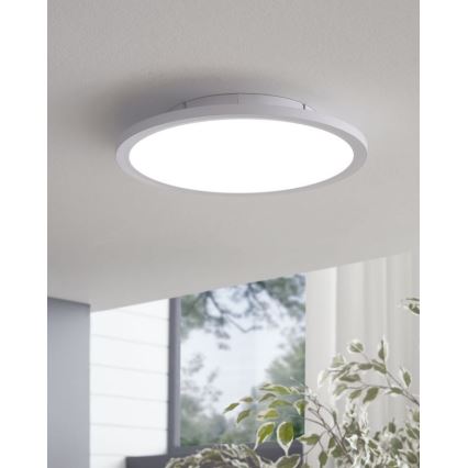 Eglo - LED RGBW Stropna svjetiljka SARSINA-C LED/16W/230V + daljinski upravljač