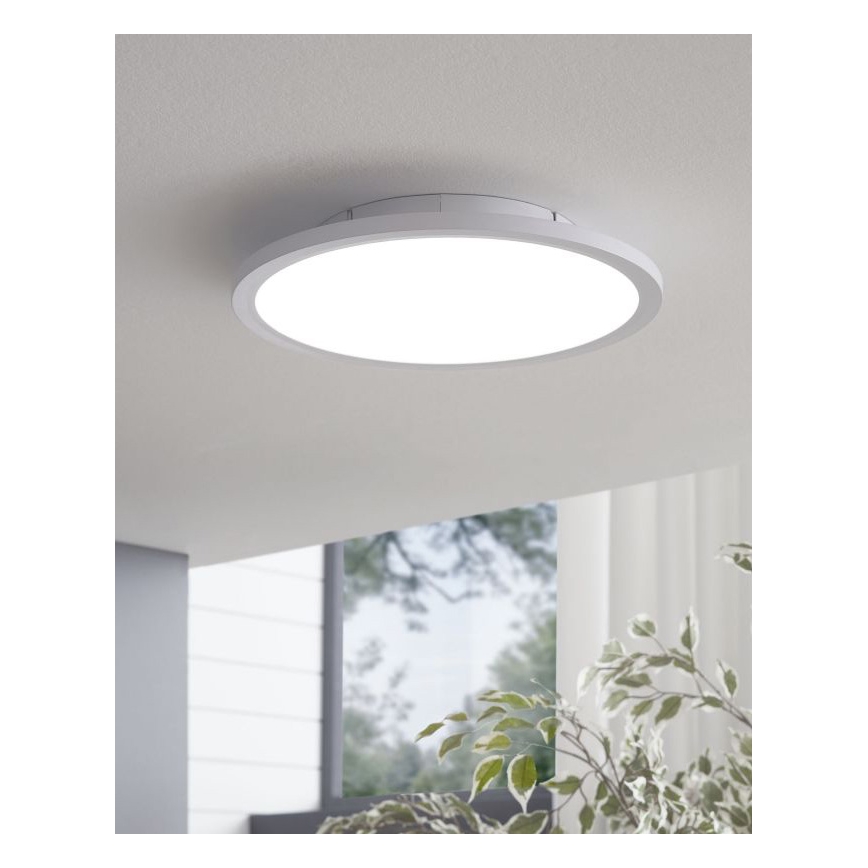 Eglo - LED RGBW Stropna svjetiljka SARSINA-C LED/16W/230V + daljinski upravljač