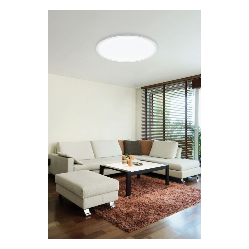 Eglo - LED RGBW Stropna svjetiljka SARSINA-C LED/34W/230V + daljinski upravljač