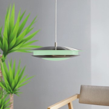 Eglo 98043 - LED RGBW prigušivački luster na užetu MONEVA-C LED/18W/230V