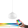 Eglo 98047 - LED RGBW luster s mogućnošću prigušivanja na sajli COMBA-C LED/18W/230V