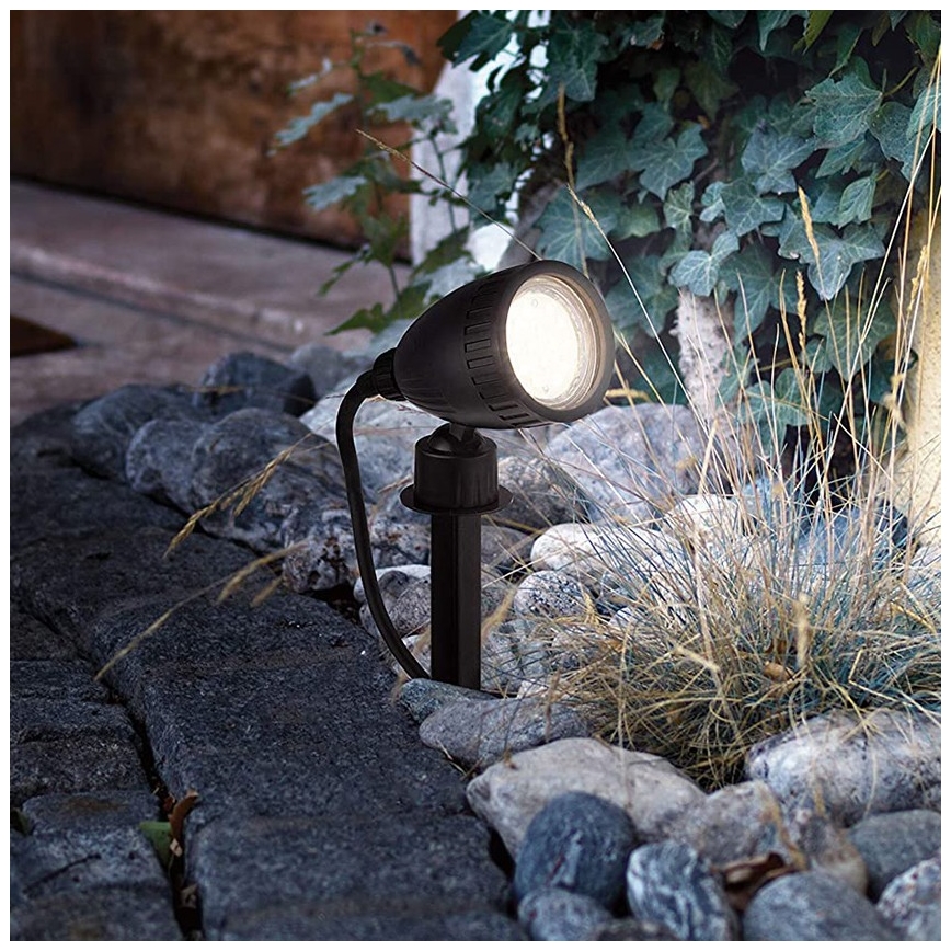 Eglo 98052 - RGB LED vanjska svjetiljka NEMA-C 1xGU10/5W/230V IP44