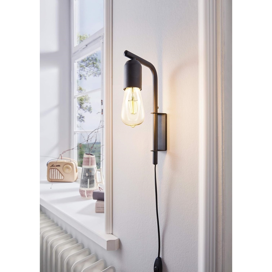 Eglo 98064 - Zidna svjetiljka ADRI 1xE27/60W/230V