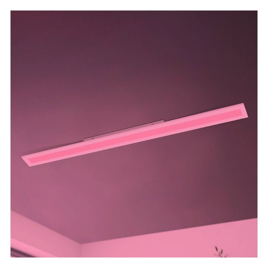Eglo - LED RGBW Prigušivi panel SALOBRENA-C LED/34W/230V + daljinski upravljač