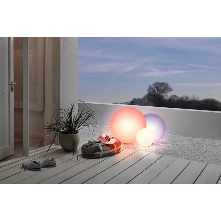 Eglo 98105 - LED RGBW Vanjska lampa MONTEROLO-C 1xLED/9W/230V IP65 ø300