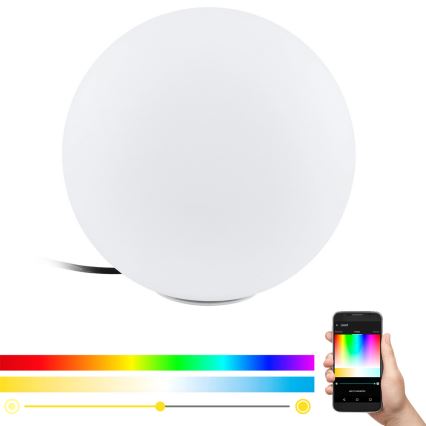Eglo 98106 - LED RGBW vanjska svjetiljka MONTEROLO-C LED/9W/230V IP65 Ø390 mm