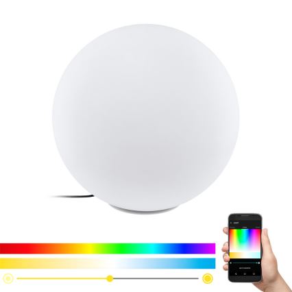 Eglo - LED RGBW Vanjska podna lampa MONTEROLO-C 1xLED/9W/230V IP65