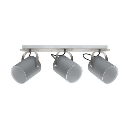 Eglo 98141 - Stropna reflektorska svjetiljka VILLABATE 3xE27/10W/230V