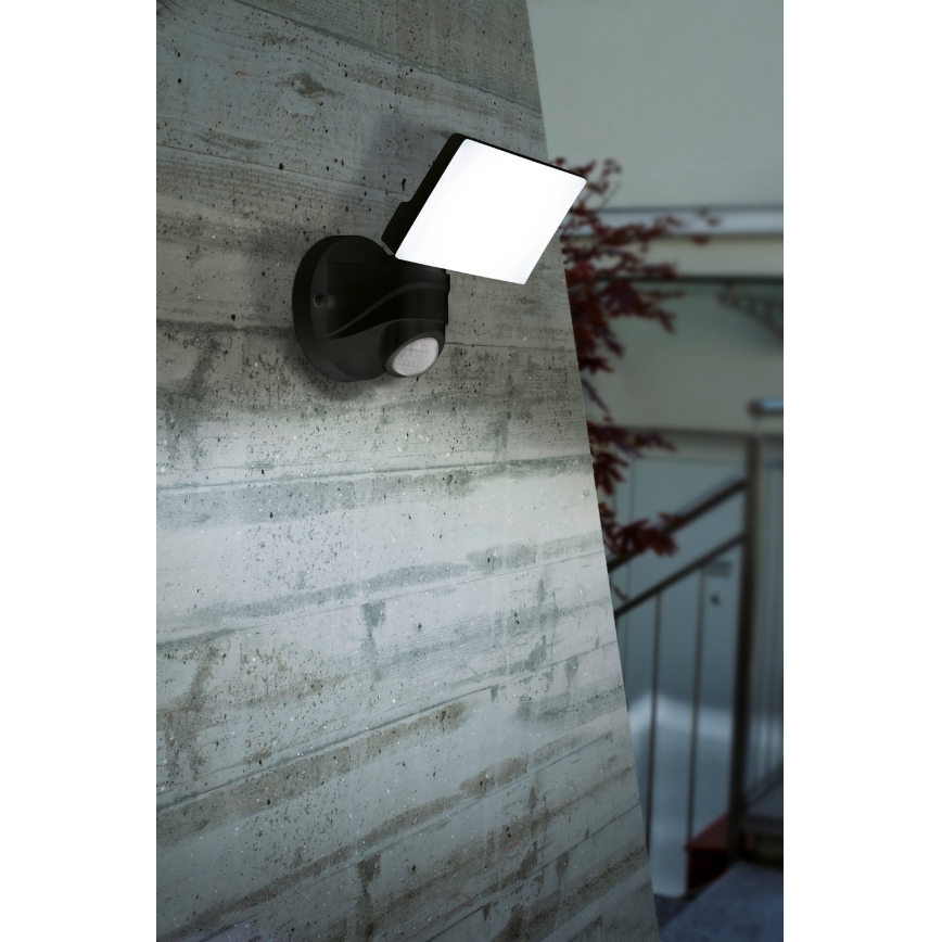 Eglo - LED Vanjska svjetiljka sa senzorom LED/15W/230V IP44