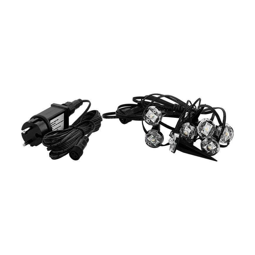 Eglo - LED Vanjski dekorativni lanac 9xLED 10m IP65 topla bijela