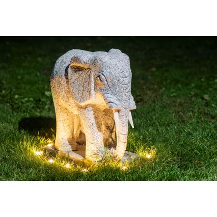 Eglo - LED Vanjski dekorativni lanac 9xLED 10m IP65 topla bijela