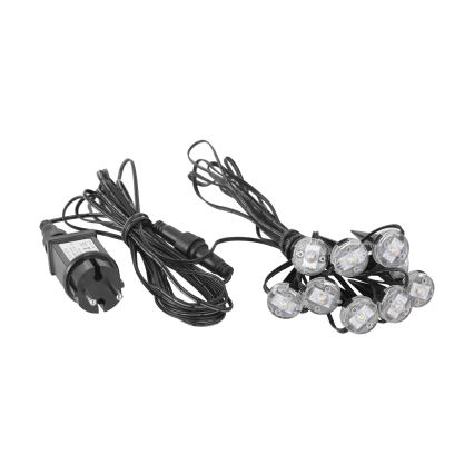 Eglo - LED vanjski dekorativni niz 9xLED 10m IP65 topla bijela