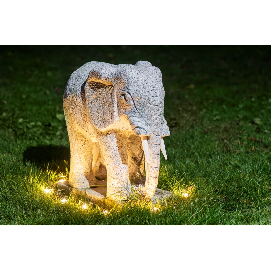 Eglo - LED vanjski dekorativni niz 9xLED 10m IP65 topla bijela