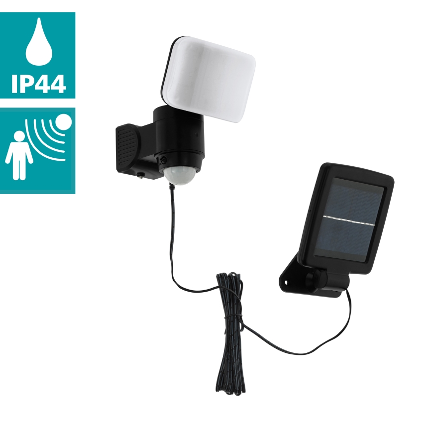 Eglo - LED Solarna zidna svjetiljka sa senzorom LED/3,7V 1800 mAh IP44