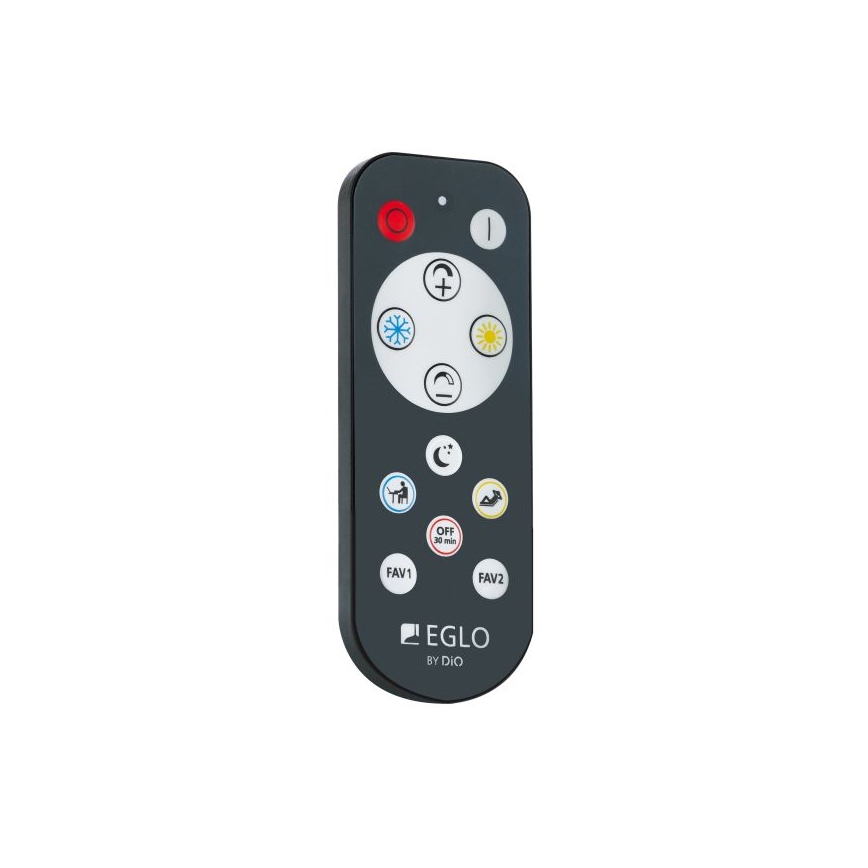 Eglo - LED Prigušiva stropna svjetiljka LED/36W/230V + DU