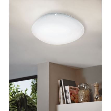 Eglo 98228 - LED stropna svjetiljka SILERAS-A LED/36W/230V Ø 60 cm, prigušiva, s daljinskim upravljanjem