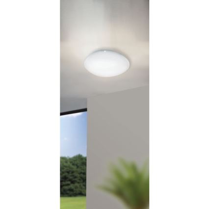 Eglo 98228 - LED stropna svjetiljka SILERAS-A LED/36W/230V Ø 60 cm, prigušiva, s daljinskim upravljanjem