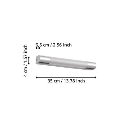 Eglo 98442 - LED svjetlo za kupaonsko ogledalo TRAGACETE LED/8W/230V IP44