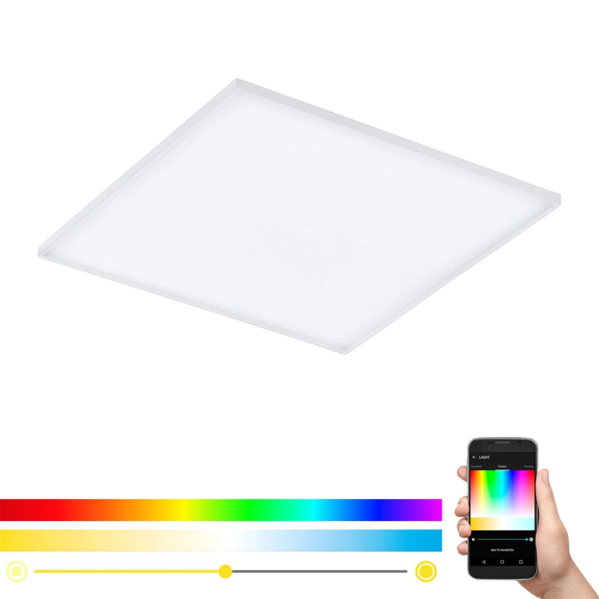 Eglo - LED RGB Prigušiva stropna svjetiljka TURCONA-C LED/30W/230V + DU