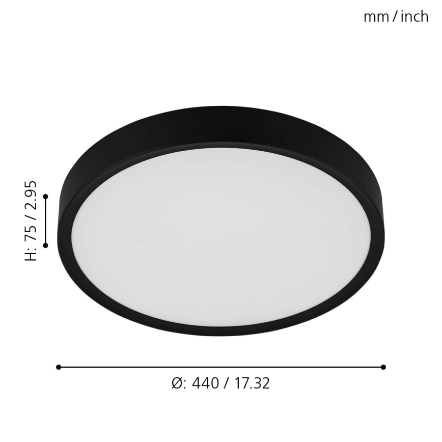Eglo - LED Stropna svjetiljka LED/33,5W/230V
