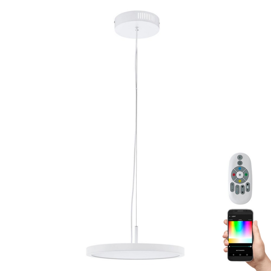 Eglo - LED RGB Prigušivi luster na sajli CERIGNOLA-C LED/21W/230V + DU