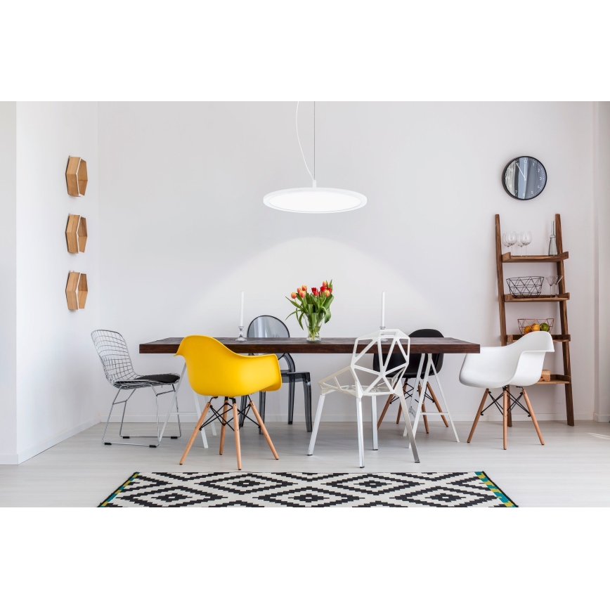 Eglo - LED RGB Prigušivi luster na sajli CERIGNOLA-C LED/21W/230V + DU