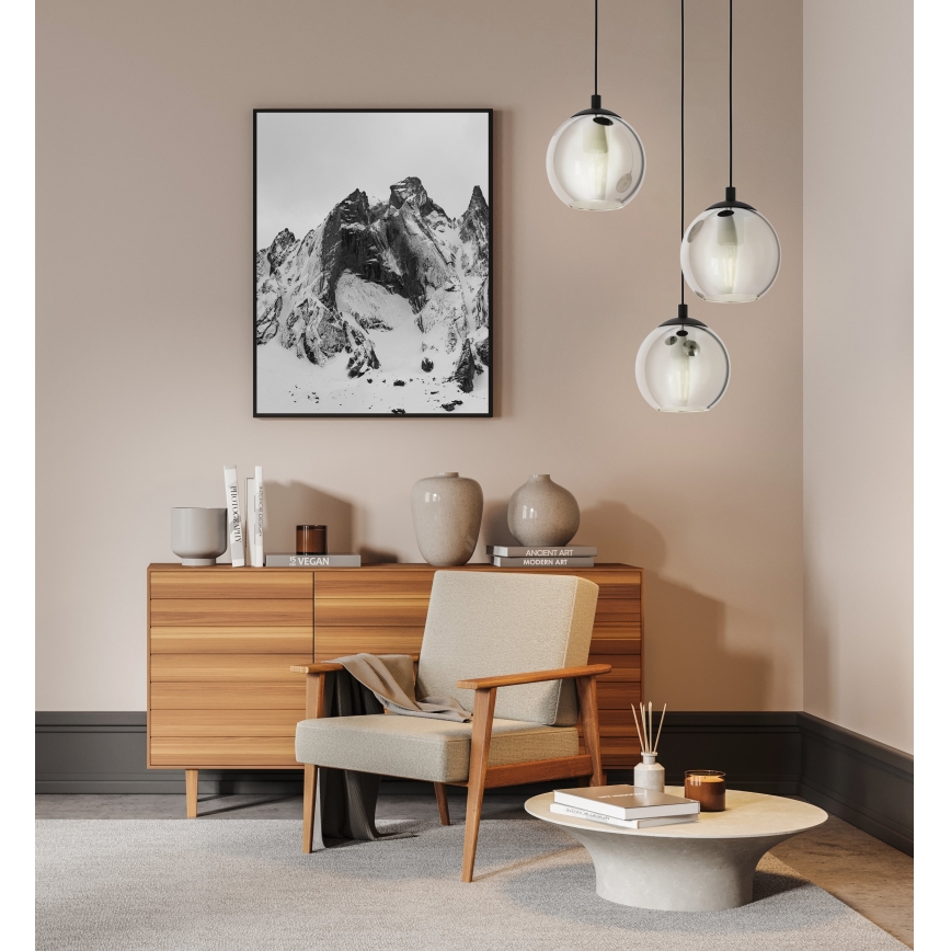 Eglo 98653 - Luster na sajli ARISCANI 3xE27/40W/230V