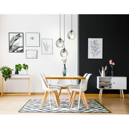 Eglo 98653 - Luster na sajli ARISCANI 3xE27/40W/230V
