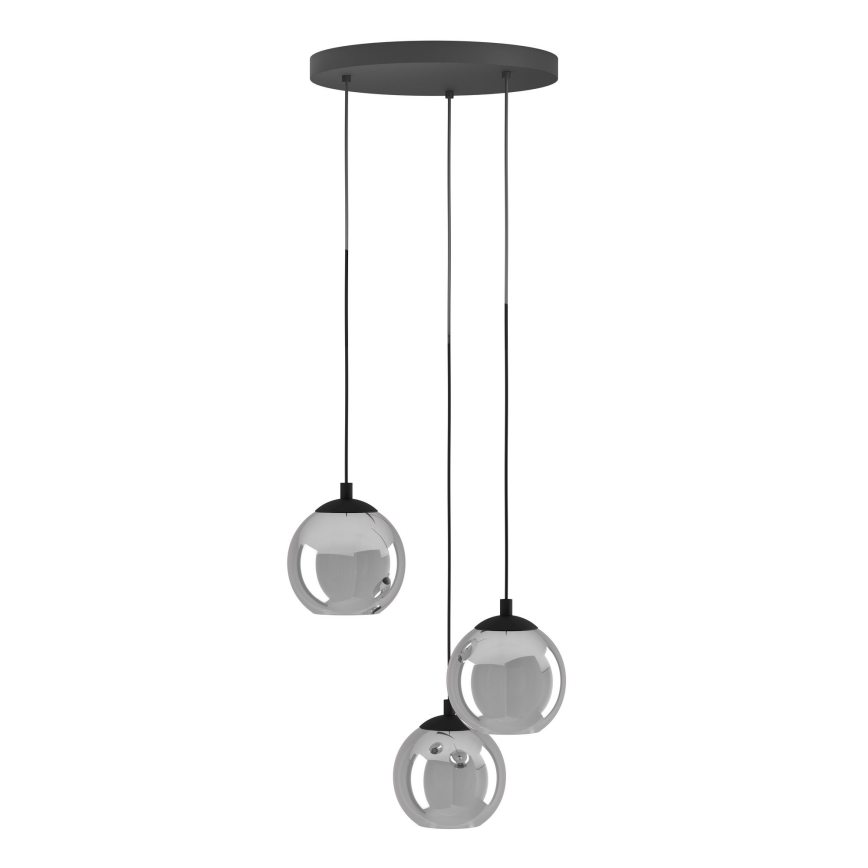 Eglo 98653 - Luster na sajli ARISCANI 3xE27/40W/230V