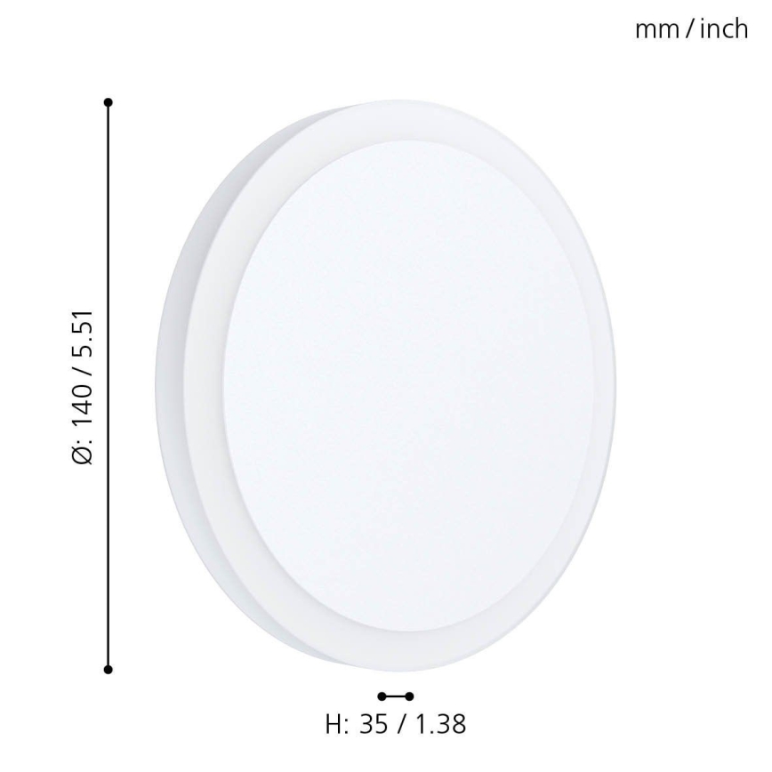 Eglo - LED Stropna svjetiljka LED/5,4W/230V