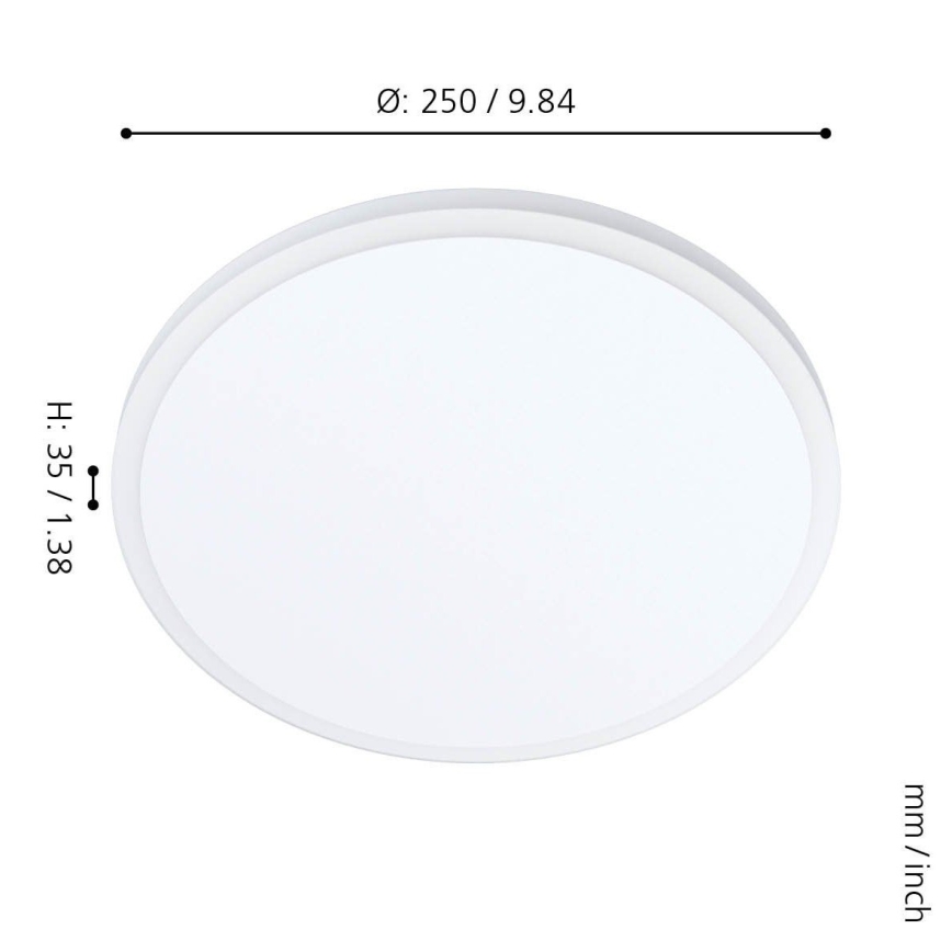 Eglo - LED Stropna svjetiljka LED/11,4W/230V
