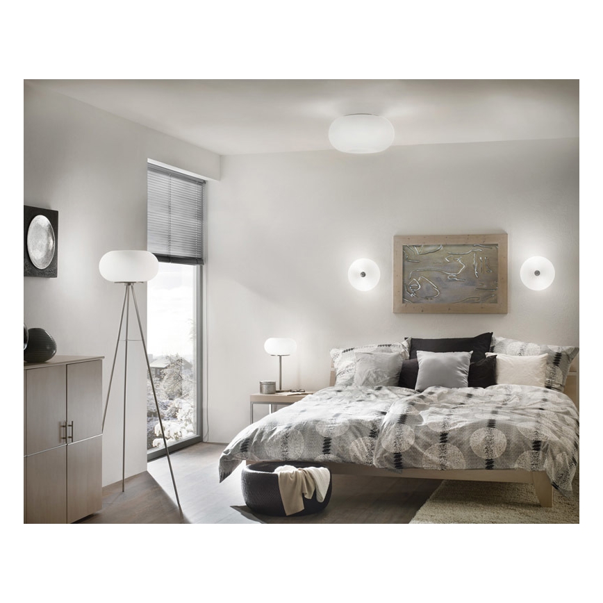 Eglo - LED RGB Prigušiva stolna lampa OPTICA-C LED/16W/230V pr. 27,5 cm
